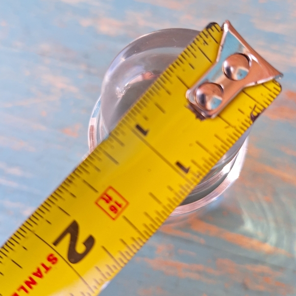 Glass Top Bottle Stopper Lid Clear Art Glass Decanter Replacement - Picture 14 of 15